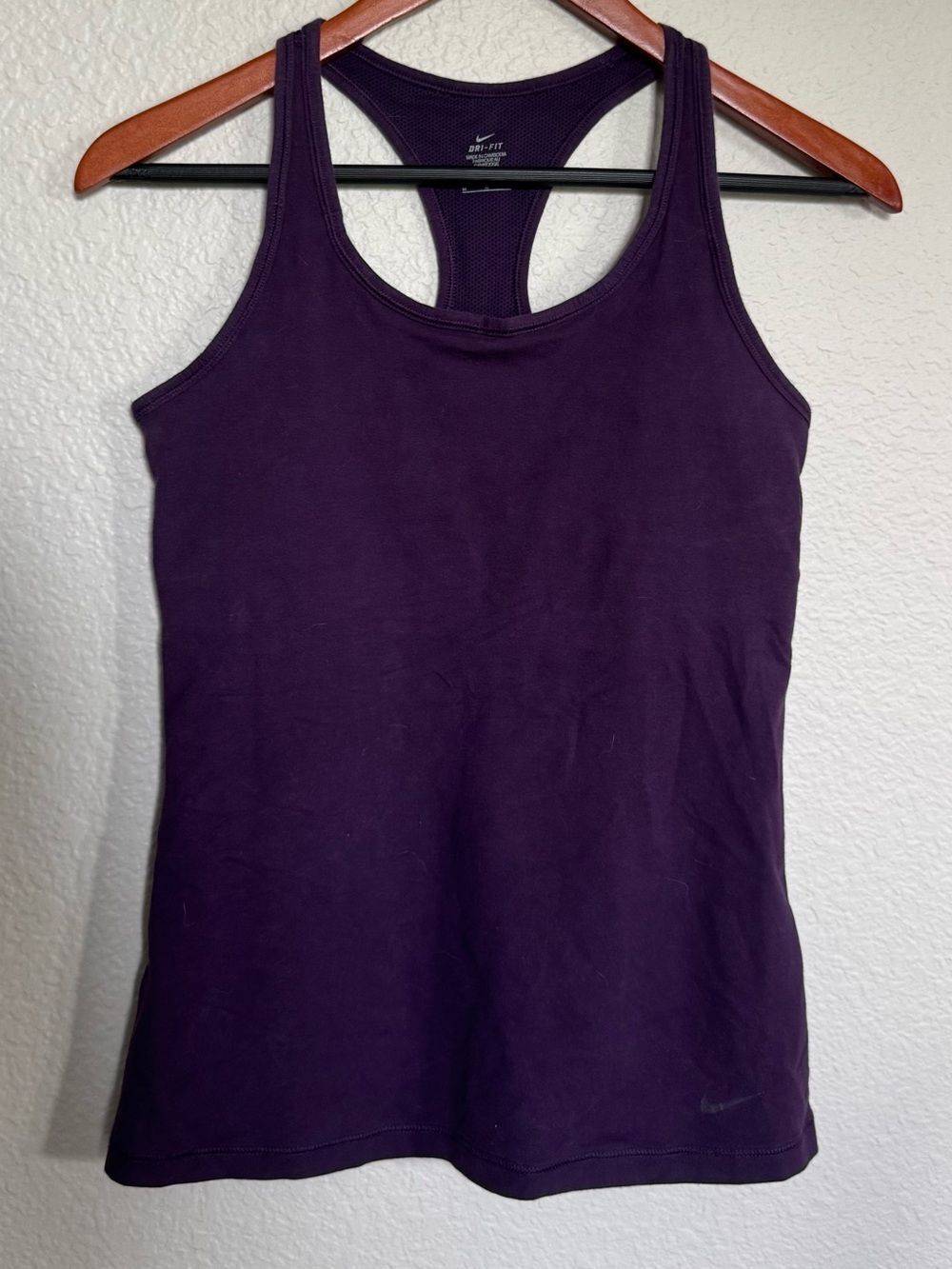 Nike Dri-Fit Purple Sleeveless Sports Bra Tank Top M